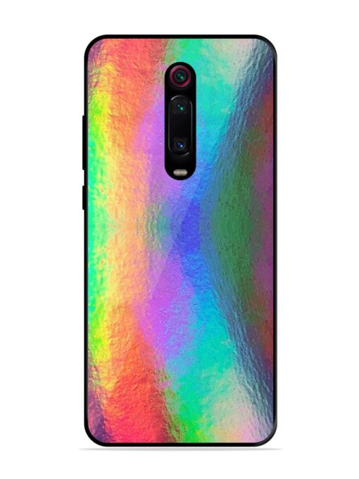 Colorful Holographic Background Glossy Metal TPU Phone Cover for Xiaomi Redmi K20 Zapvi