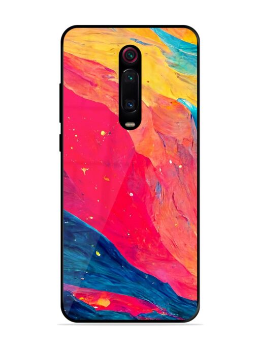 Starry Night Glossy Metal Phone Cover for Xiaomi Redmi K20