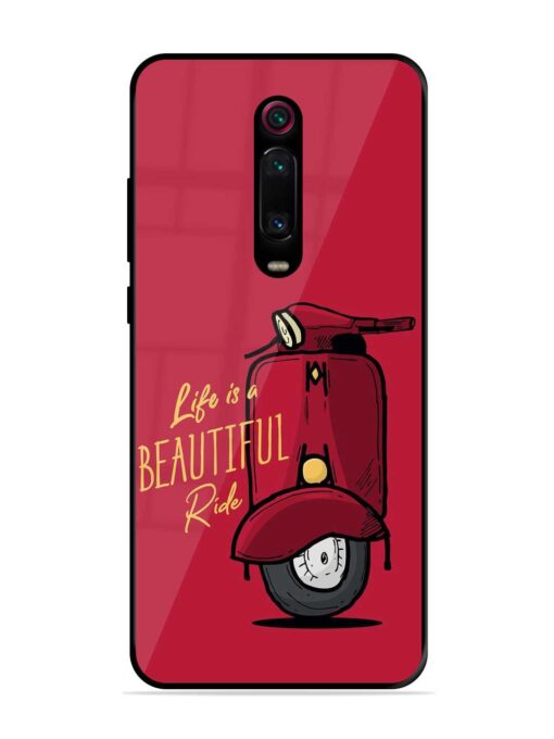 Life Is Beautiful Rides Glossy Metal Phone Cover for Xiaomi Redmi K20 Pro