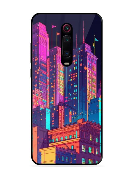 City View Glossy Metal Phone Cover for Xiaomi Redmi K20 Pro