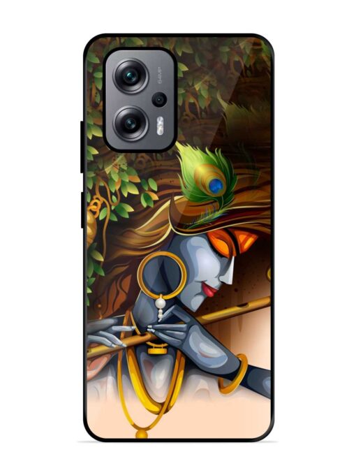 Krishna Glossy Metal Phone Cover for Xiaomi Redmi K50I (5G)