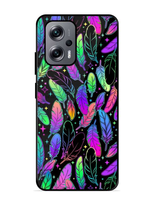 Bright Multi Colored Seamless Glossy Metal Phone Cover for Xiaomi Redmi K50I (5G)