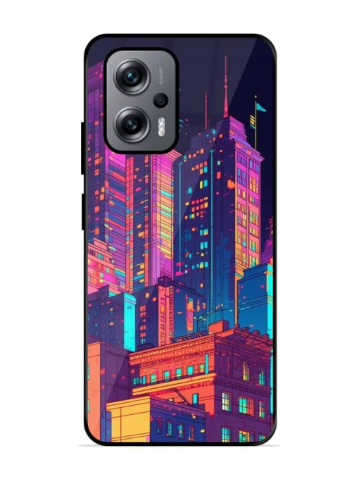 City View Glossy Metal Phone Cover for Xiaomi Redmi K50I (5G) Zapvi