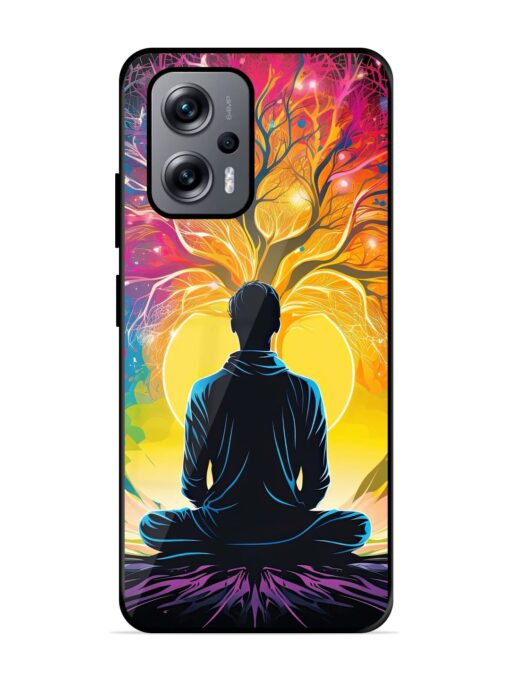 Mind Colourful Glossy Metal Phone Cover for Xiaomi Redmi K50I (5G) Zapvi