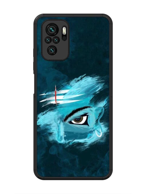 Lord Shiva Glossy Metal Phone Cover for Xiaomi Redmi Note 10 Zapvi