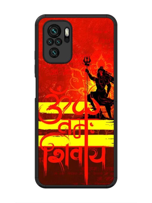 Illustration Lord Shiva Glossy Metal TPU Phone Cover for Xiaomi Redmi Note 10 Zapvi