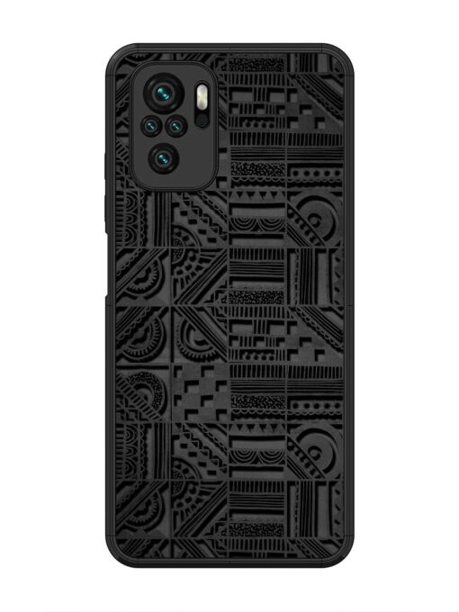 Seamless Pattern Glossy Metal Phone Cover for Xiaomi Redmi Note 10 Zapvi