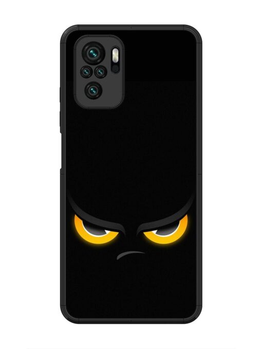 Scary Yellow Eye Glossy Metal TPU Phone Cover for Xiaomi Redmi Note 10 Zapvi