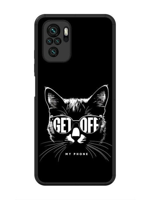 Get Off Glossy Metal TPU Phone Cover for Xiaomi Redmi Note 10 Zapvi