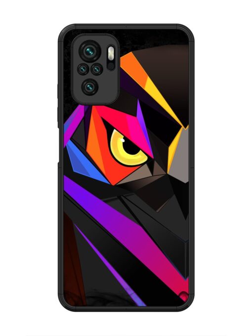 Wpap Owl Glossy Metal Phone Cover for Xiaomi Redmi Note 10 Zapvi