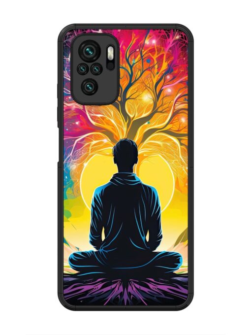 Mind Colourful Glossy Metal Phone Cover for Xiaomi Redmi Note 10 Zapvi