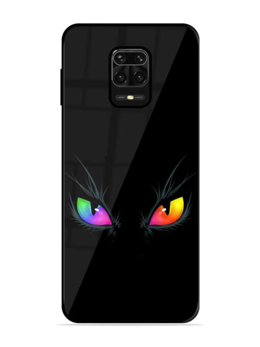 Cat Eyes Glossy Metal Phone Cover for Xiaomi Redmi Note 10 Lite Zapvi