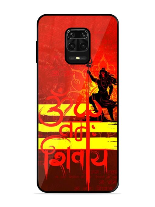 Illustration Lord Shiva Glossy Metal TPU Phone Cover for Xiaomi Redmi Note 10 Lite Zapvi