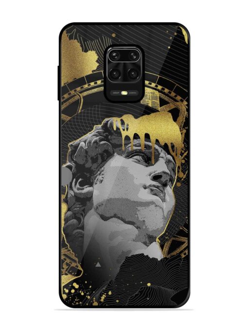 Roman Face Glossy Metal Phone Cover for Xiaomi Redmi Note 10 Lite Zapvi