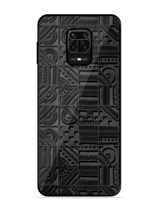 Seamless Pattern Glossy Metal Phone Cover for Xiaomi Redmi Note 10 Lite