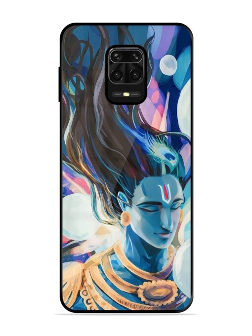 Bhagwan Sri Krishna Glossy Metal Phone Cover for Xiaomi Redmi Note 10 Lite Zapvi