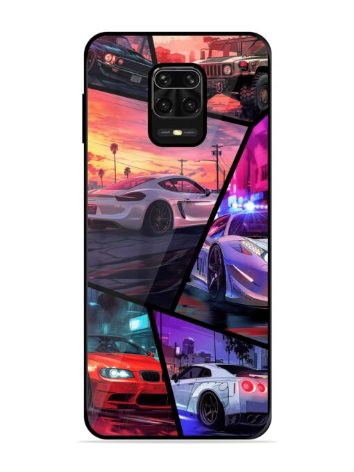 Ride In Pixels Glossy Metal Phone Cover for Xiaomi Redmi Note 10 Lite Zapvi