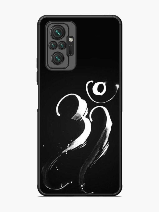 Om Logo Glossy Metal Phone Cover for Xiaomi Redmi Note 10 Pro Zapvi