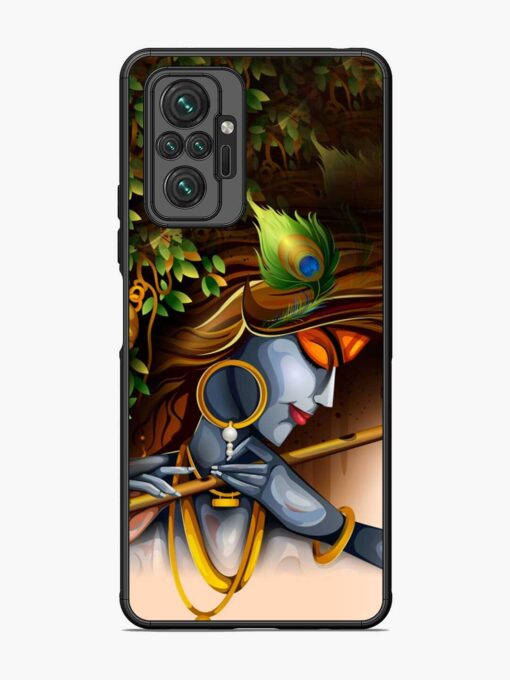 Krishna Glossy Metal Phone Cover for Xiaomi Redmi Note 10 Pro Zapvi