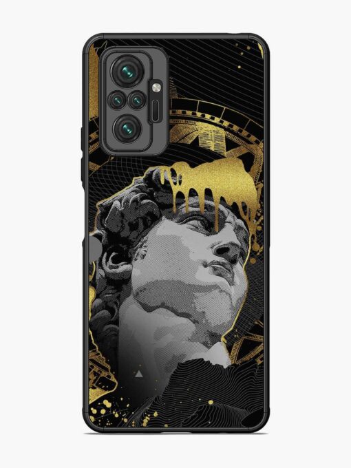 Roman Face Glossy Metal Phone Cover for Xiaomi Redmi Note 10 Pro Zapvi