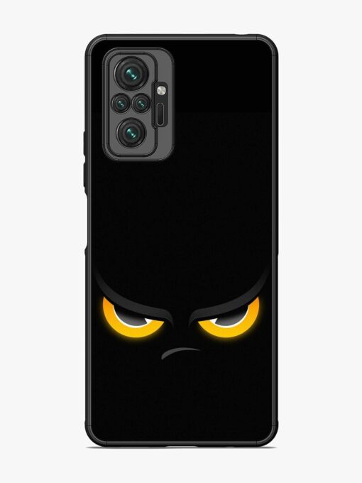 Scary Yellow Eye Glossy Metal TPU Phone Cover for Xiaomi Redmi Note 10 Pro