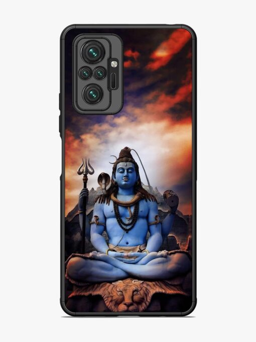 Jai Jai Shiv Glossy Metal Phone Cover for Xiaomi Redmi Note 10 Pro