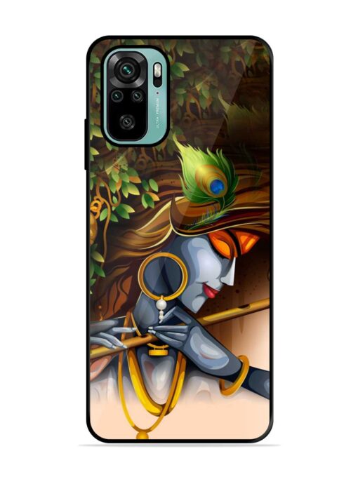 Krishna Glossy Metal Phone Cover for Xiaomi Redmi Note 10S