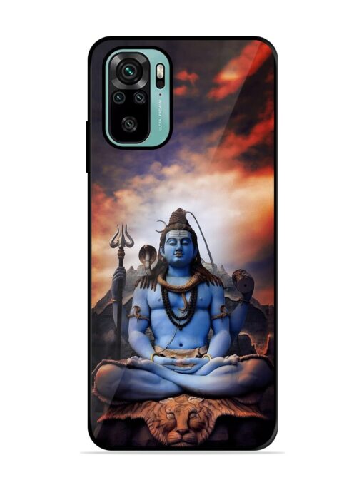 Jai Jai Shiv Glossy Metal Phone Cover for Xiaomi Redmi Note 10S Zapvi