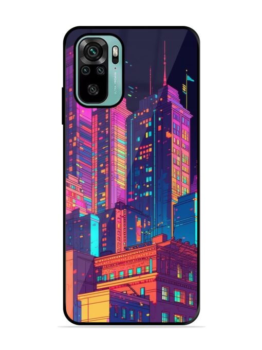 City View Glossy Metal Phone Cover for Xiaomi Redmi Note 10S