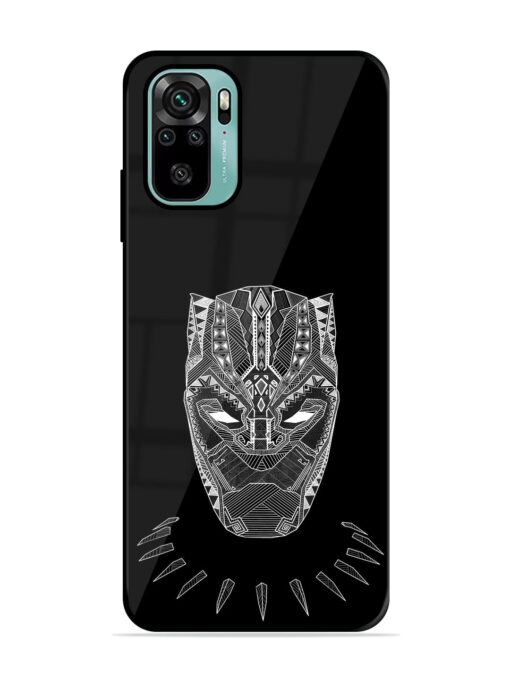 Fictional Art Glossy Metal Phone Cover for Xiaomi Redmi Note 10S Zapvi