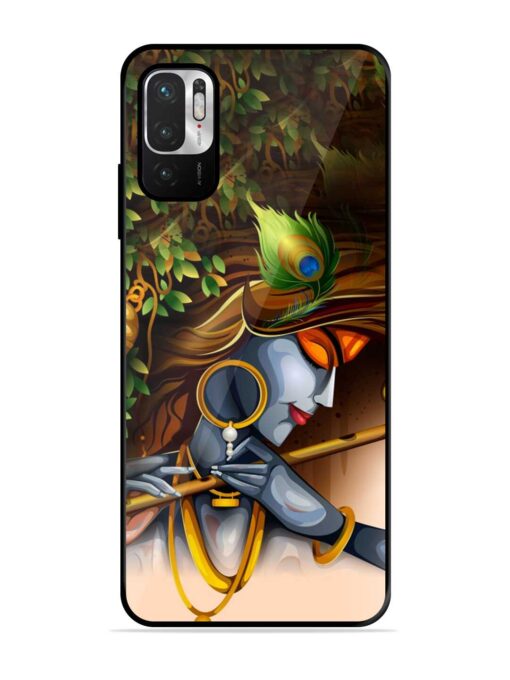 Krishna Glossy Metal Phone Cover for Xiaomi Redmi Note 10T (5G)