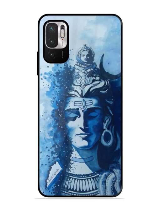 Shiv Art Glossy Metal Phone Cover for Xiaomi Redmi Note 10T (5G)