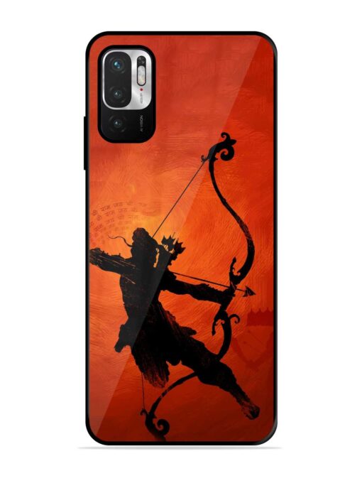 Illustration Lord Rama Glossy Metal Phone Cover for Xiaomi Redmi Note 10T (5G) Zapvi