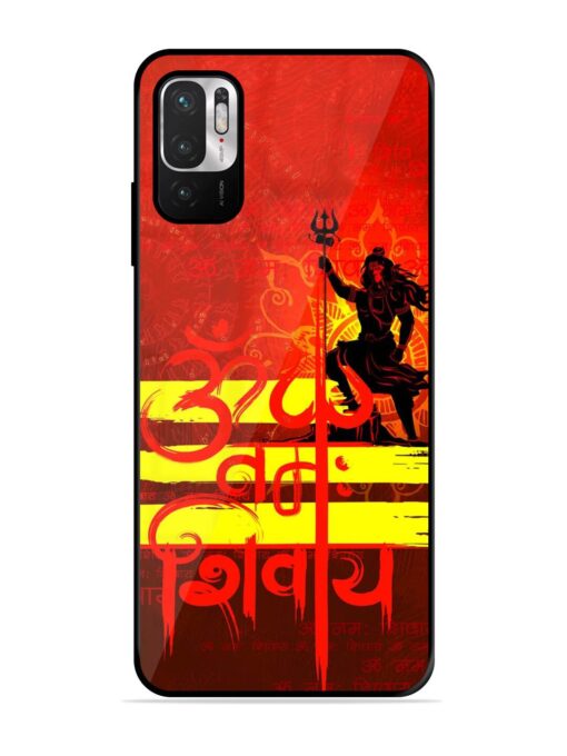 Illustration Lord Shiva Glossy Metal TPU Phone Cover for Xiaomi Redmi Note 10T (5G) Zapvi