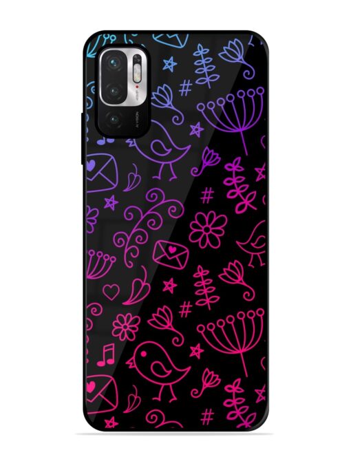 Cool Girly Glossy Metal Phone Cover for Xiaomi Redmi Note 10T (5G) Zapvi