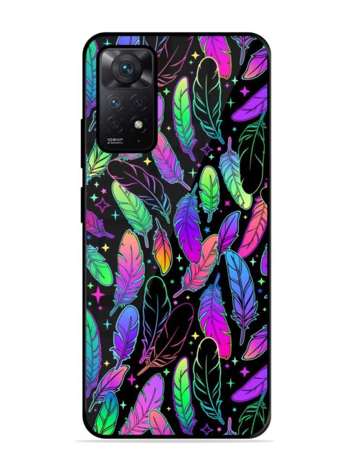 Bright Multi Colored Seamless Glossy Metal Phone Cover for Xiaomi Redmi Note 11