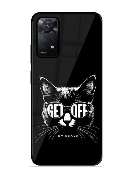 Get Off Glossy Metal TPU Phone Cover for Xiaomi Redmi Note 11