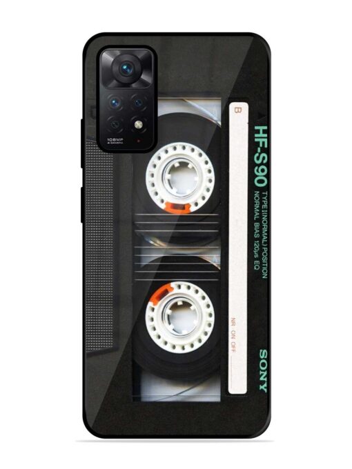 Sony Hf-S90 Cassette Glossy Metal Phone Cover for Xiaomi Redmi Note 11 Pro (4G)