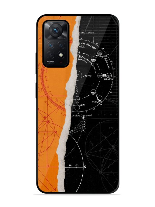 Planning Zoning Glossy Metal Phone Cover for Xiaomi Redmi Note 11 Pro (4G) Zapvi