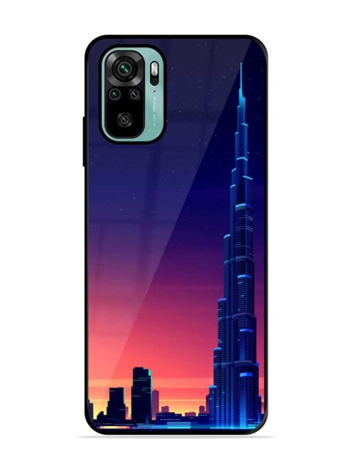 Burj Khalifa Abstract Glossy Metal Phone Cover for Xiaomi Redmi Note 11 Se Zapvi