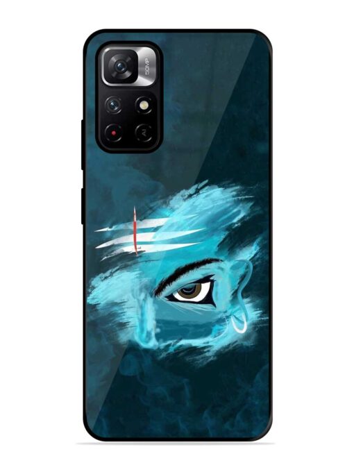 Lord Shiva Glossy Metal Phone Cover for Xiaomi Redmi Note 11T (5G) Zapvi