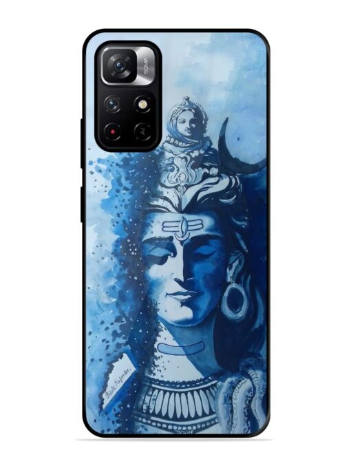 Shiv Art Glossy Metal Phone Cover for Xiaomi Redmi Note 11T (5G) Zapvi