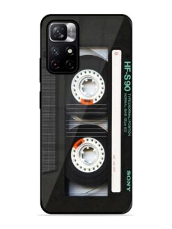 Sony Hf-S90 Cassette Glossy Metal Phone Cover for Xiaomi Redmi Note 11T (5G)