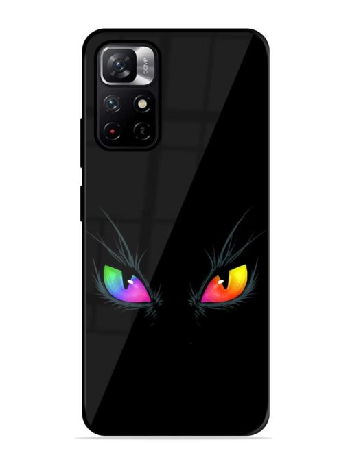 Cat Eyes Glossy Metal Phone Cover for Xiaomi Redmi Note 11T (5G)