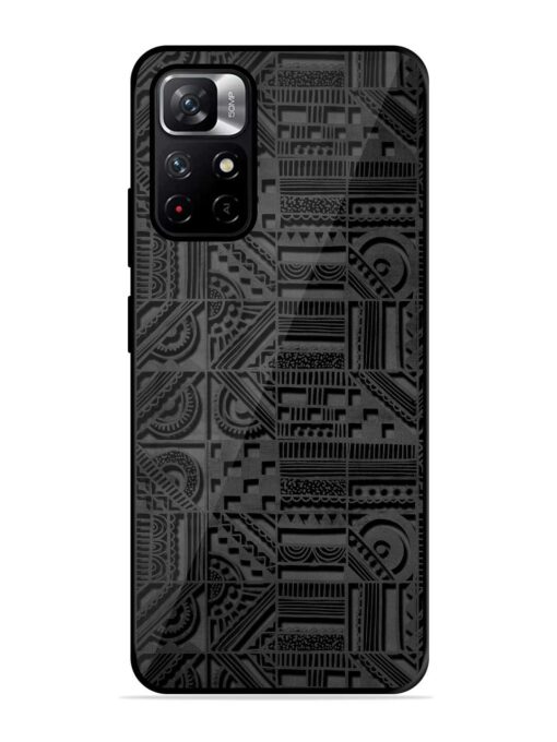 Seamless Pattern Glossy Metal Phone Cover for Xiaomi Redmi Note 11T (5G) Zapvi