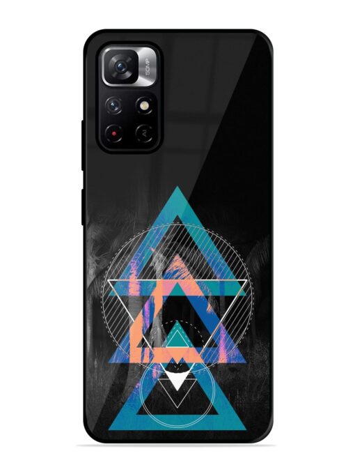 Indie Cross Glossy Metal Phone Cover for Xiaomi Redmi Note 11T (5G) Zapvi