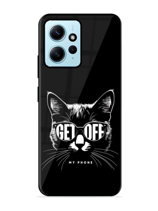 Get Off Glossy Metal TPU Phone Cover for Xiaomi Redmi Note 12 (4G)