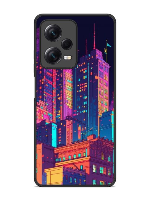 City View Glossy Metal Phone Cover for Xiaomi Redmi Note 12 Pro (5G)