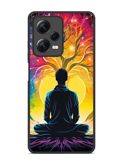 Mind Colourful Glossy Metal Phone Cover for Xiaomi Redmi Note 12 Pro (5G)