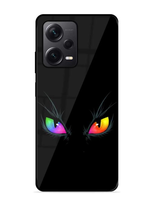 Cat Eyes Glossy Metal Phone Cover for Xiaomi Redmi Note 12 Pro Plus (5G) Zapvi